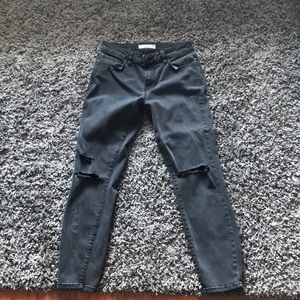 Vans’ Skinny Fit Black Jeans